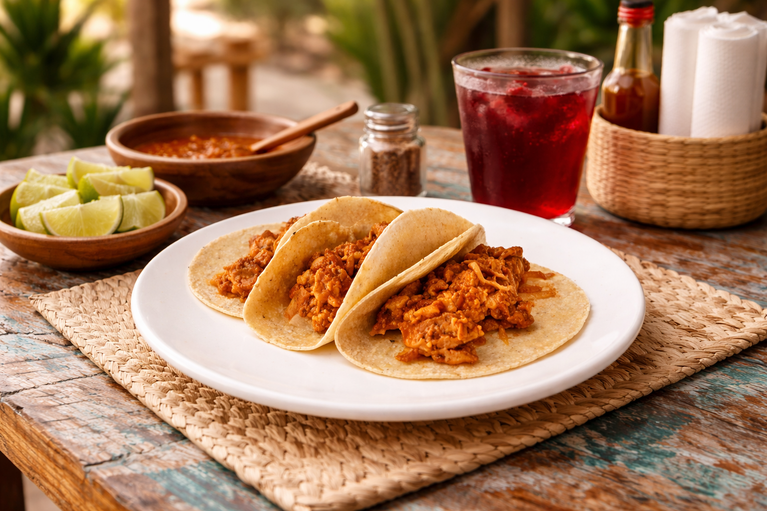 CARNE AL PASTOR CON PIÑA