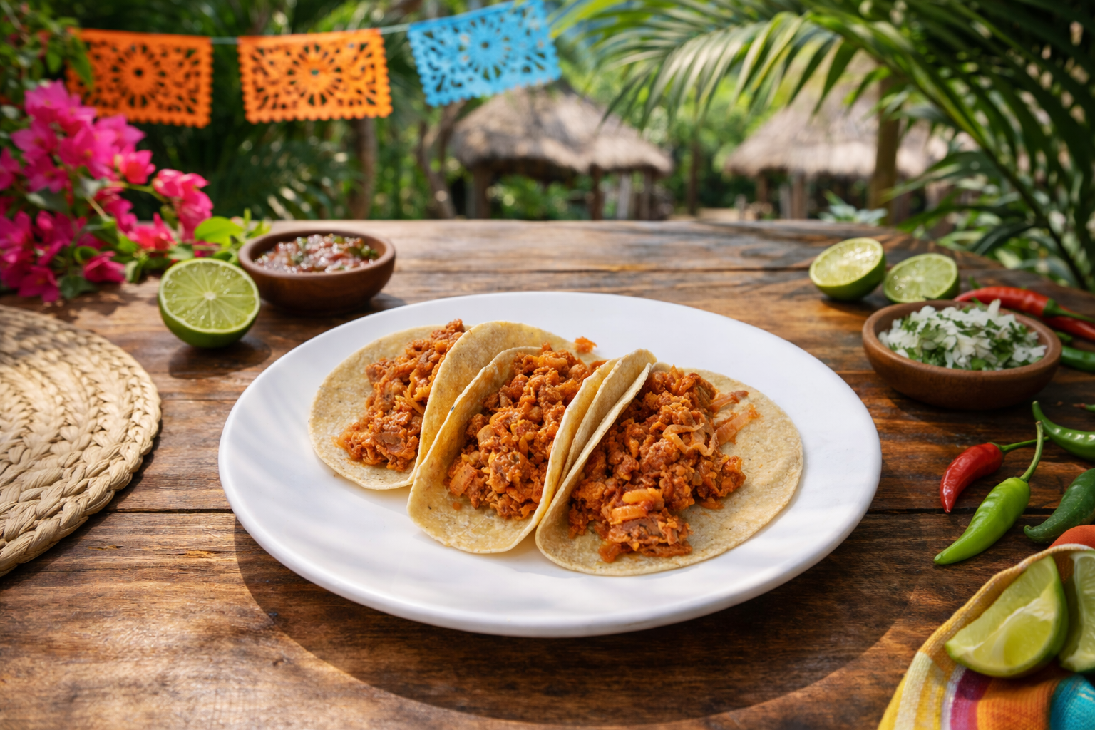 CARNE AL PASTOR CON PIÑA