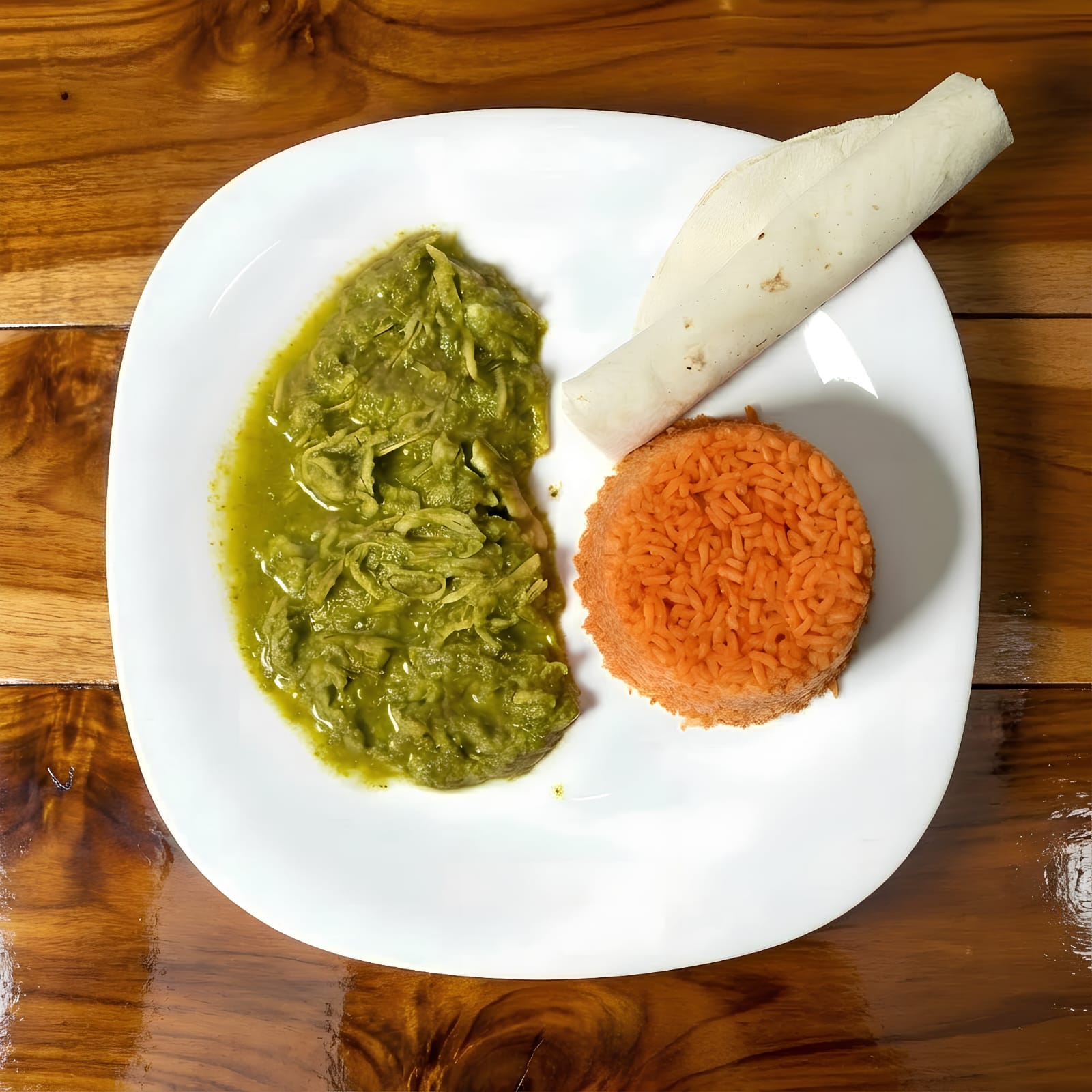 POLLO EN MOLE VERDE