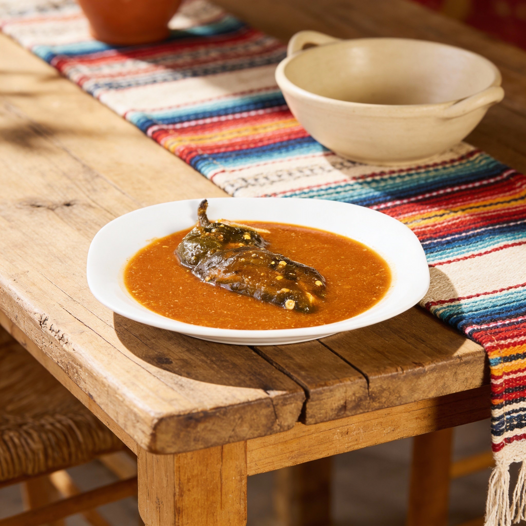 CHILES POBLANOS RELLENOS DE QUESO PANELA