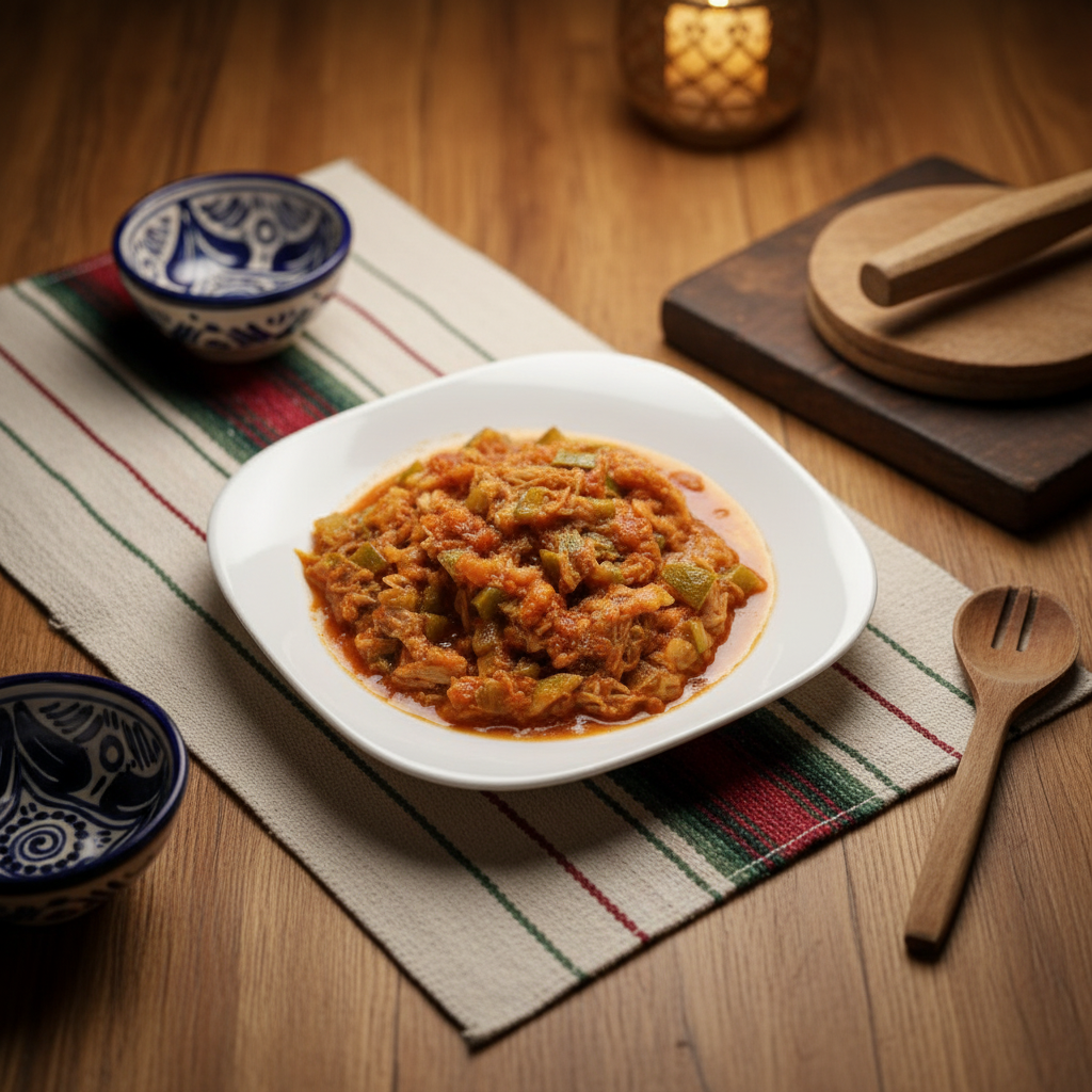 POLLO CON CALABACITAS A LA MEXICANA