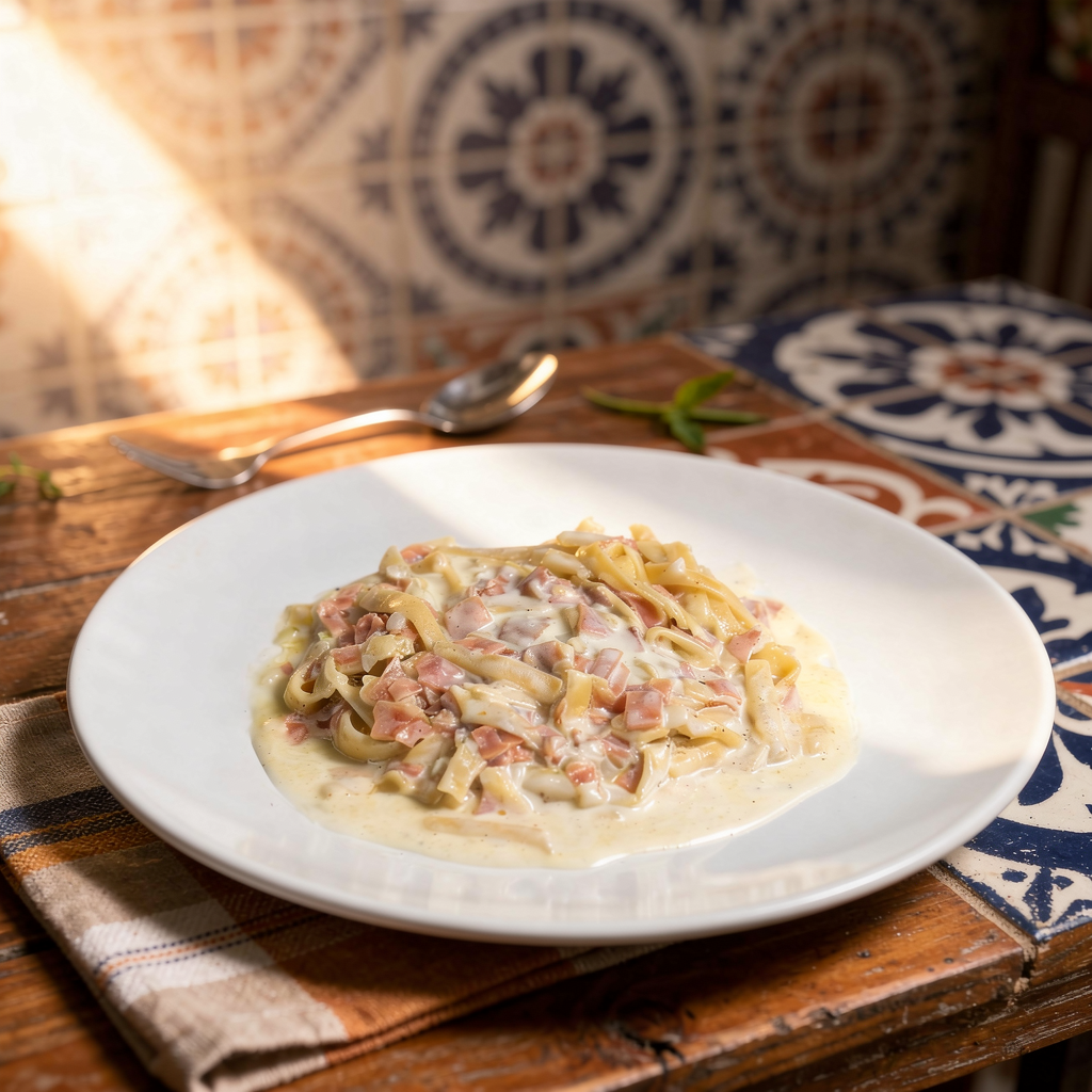 FETUCCINE CARBONARA