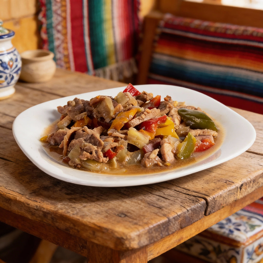 FAJITAS DE RES EN ALAMBRE